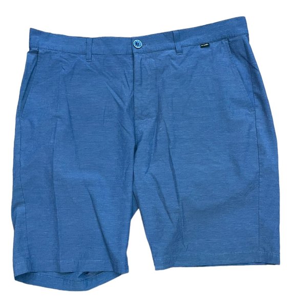 Men's Travis Mathew Golf Shorts Blue Size 38 - Picture 1 of 5